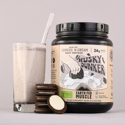 Earth Fed Muscle  Chocolate Shakeup Chocolate Grass-Fed Whey Protein 2 LB