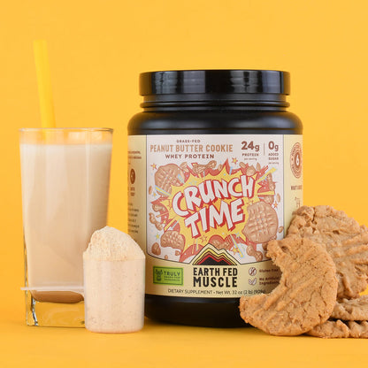 Earth Fed Muscle  Chocolate Shakeup Chocolate Grass-Fed Whey Protein 2 LB